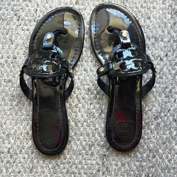 Tory Burch Miller sandal worn with love! - Picture 1 of 5